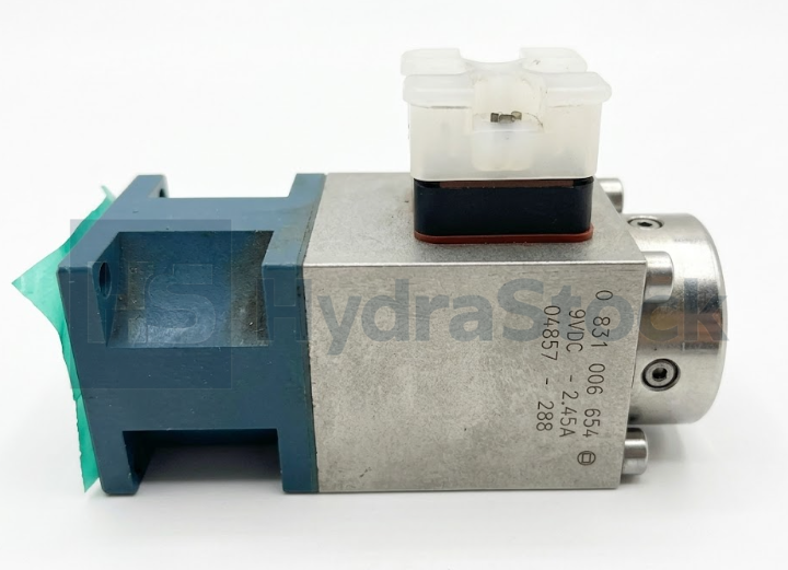 Used Bosch Rexroth 0 831 006 054 Proportional Solenoid Coil 9VDC