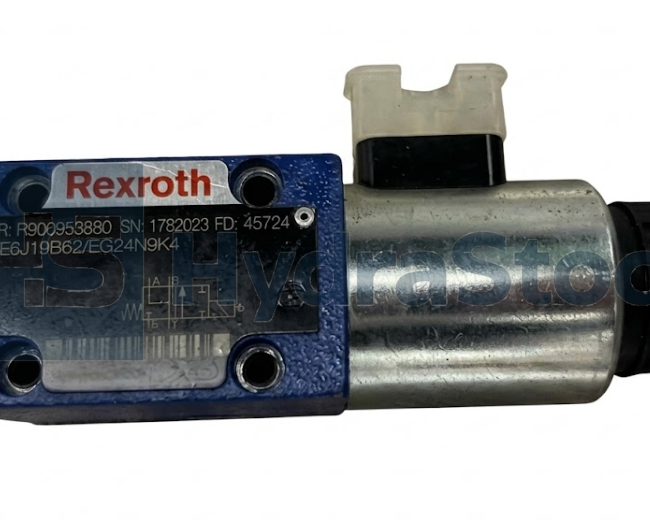 Bosch Rexroth R900953880 4WE6J19B6X/EG24N9K4 Solenoid Valve 24VDC