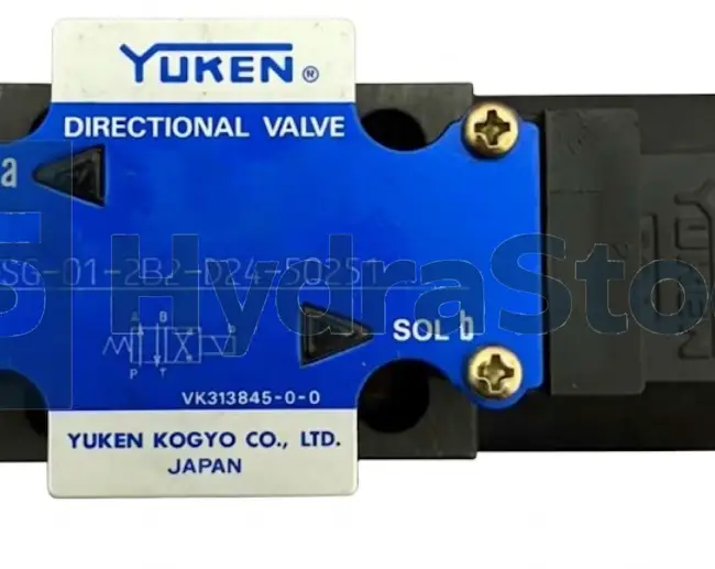 Genuine Yuken DSG-01-2B2-D24-50251 Hydraulic Solenoid Valve 24V DC