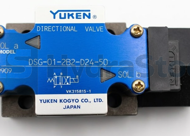Genuine Yuken DSG-01-2B2-D24-50 Directional Control Valve